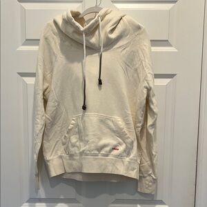 Peace Love World Cream Hoodie M